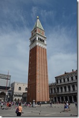 Viaje a Venecia amigos y UNED - Campanile, Plaza de San Marcos