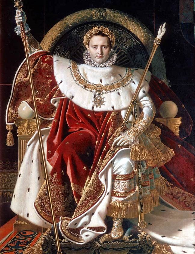 Napoleón. Ingres. Los Inválidos, París