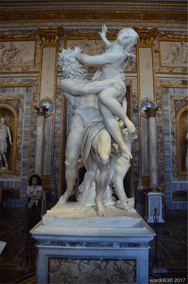 EL RAPTO DE PROSERPINA, BERNINI. GALERÍA BORGHESE. ROMA EL RAPTO DE PROSERPINA, BERNINI. GALERÍA BORGHESE. ROMA