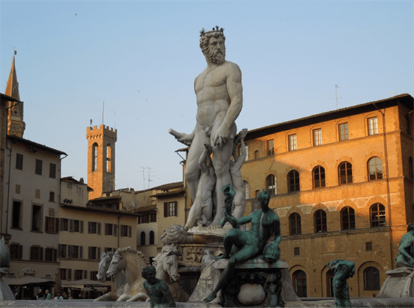 Fuente de Neptuno, Florencia. 