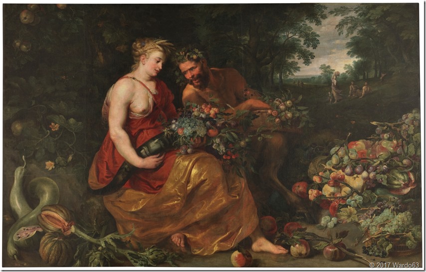 Ceres y Pan. Snyders y Taller de Rubens. Museo del Prado