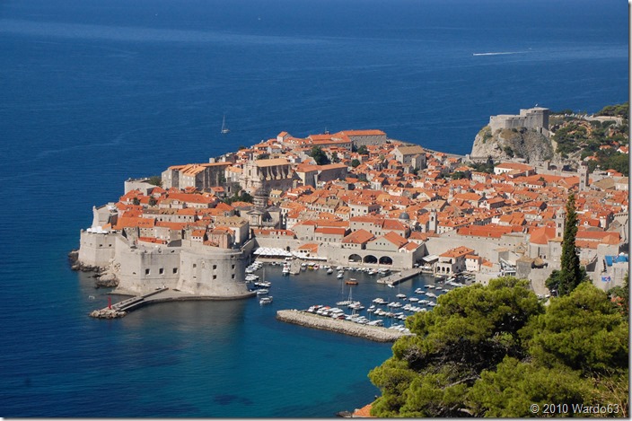 Dubrovnik visita - Panorámica desde la montaña