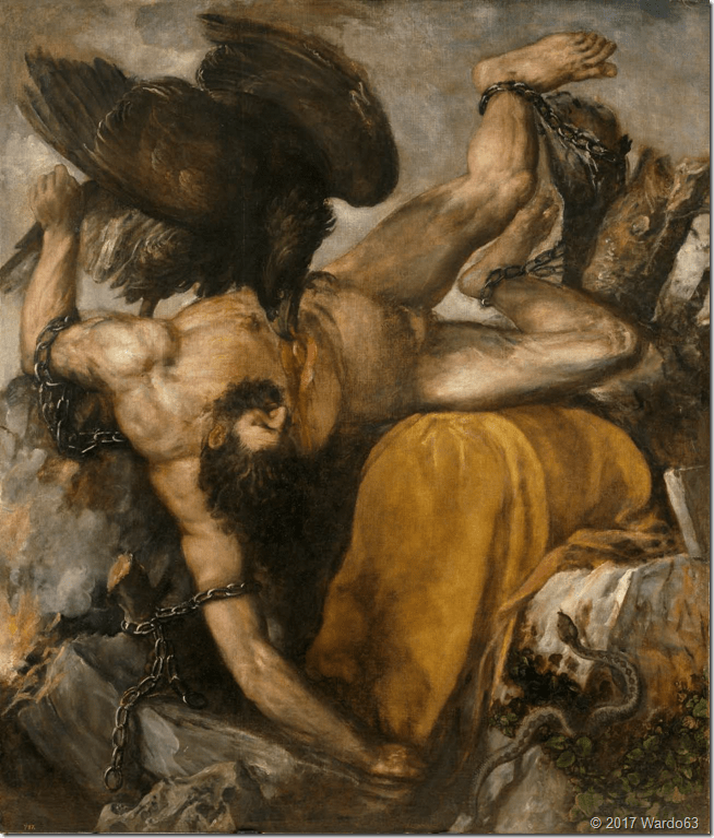 TICIO. TIZIANO. 1565. MUSEO DEL PRADO