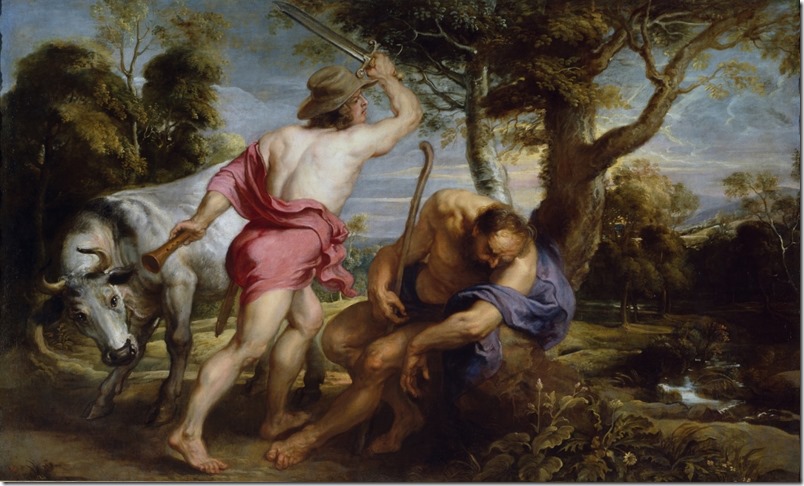 RUBENS. MERCURIO Y ARGOS. 1636-1638. MUSEO DEL PRADO