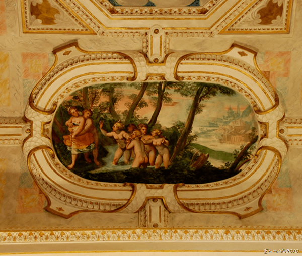 DIANA Y CALISTO. PALACIO DEL MARQUÉS DE SANTA CRUZ, VISO DEL MARQUÉS - Eduardo©2010