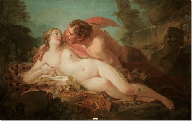 PIERRE, JEAN-BAPTISTE. 1745 - 1749. JÚPITER Y ANTÍOPE. 