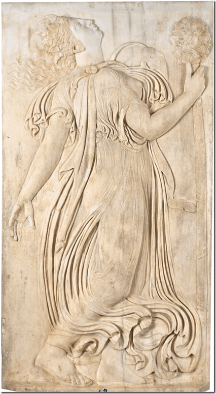 MÉNADE BAILANDO. COPIA ROMANA. MUSEO DEL PRADO, MADRID