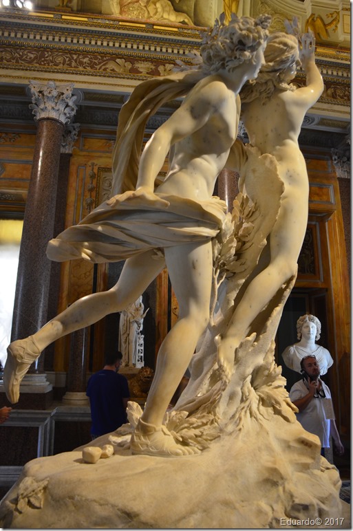 Roma 2017 - Villa Borghese - Museo - Apolo y Dafne - Bernini - Sala III Apolo y Dafne