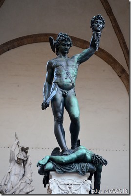 Florencia 2018 - Piazza della Signoria - Logia - Perseo de Cellini