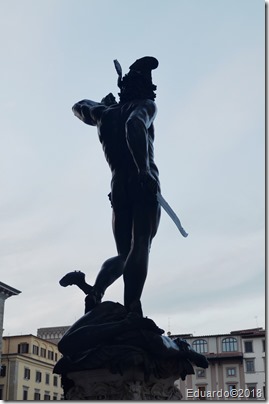 Florencia 2018 - Plaza de la Signoria - Logia - Perseo de Cellini