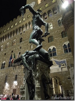 Florencia 2013 - Loggia della Signoria - Perseo de Cellini