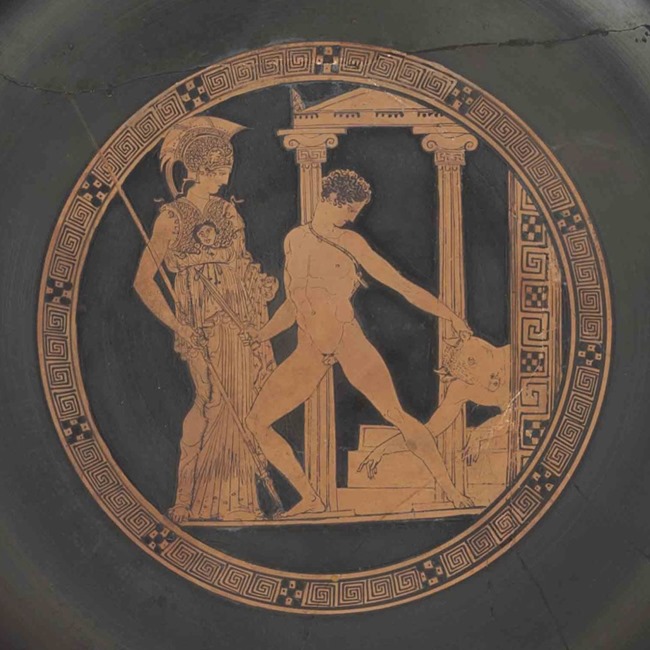 TESEO Y EL MINOTAURO. M.A.N. - Detalle