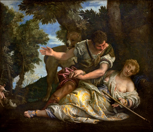 Verones - Cefalo y Procris c.1580 - Click para agrandar