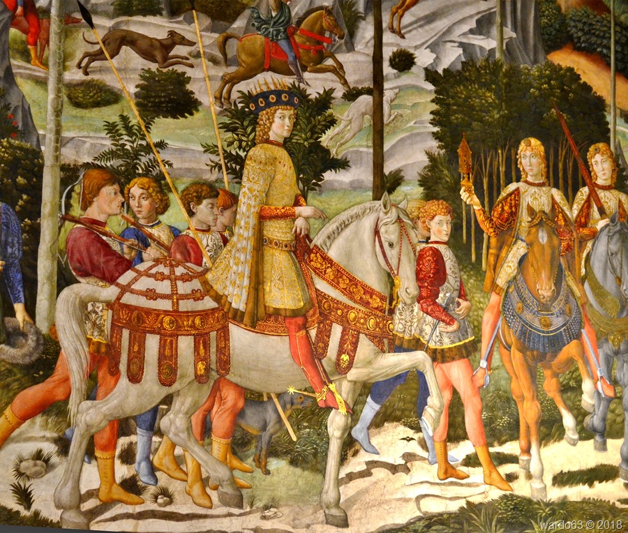 Florencia 2018 - Palacio Medici Riccardi - Capilla de los Reyes Magos (Lorenzo el Magnífico) - Benozzo Gozzoli - 1459-61