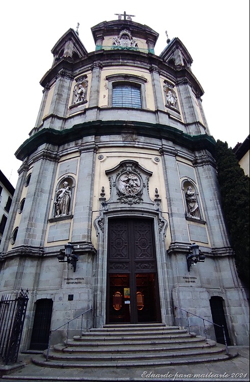Navidad 2021 - Visita con Luisi - Fachada de la Iglesia de San Miguel