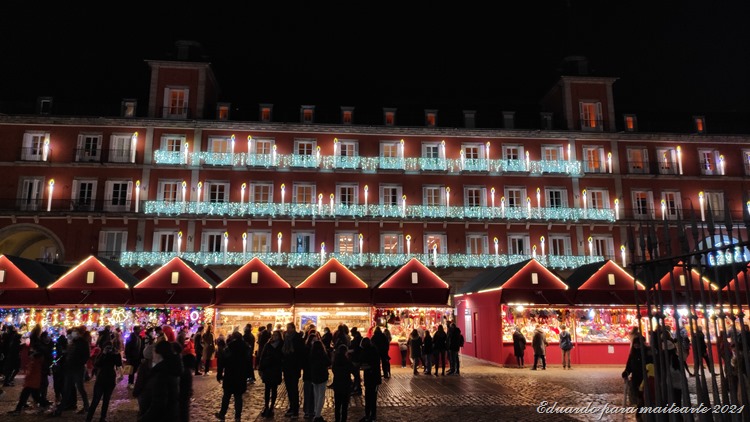 Navidad 2021 - Visita con Luisi - plaza Mayor