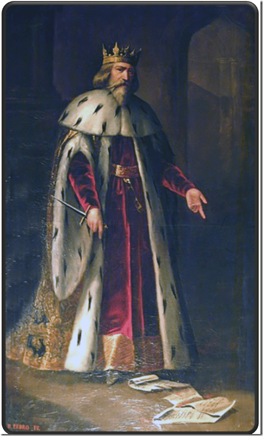 Pedro IV de Aragón. WIKIPEDIA