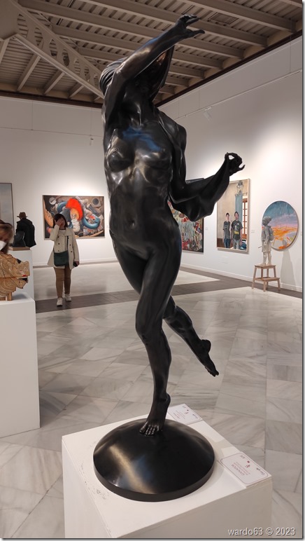 César Orrico – noche - bronce a la cera perdida - GANADOR - 58 Premio Reina Sofía de Pintura y Escultura 2023