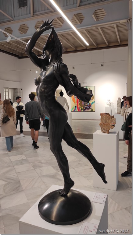 César Orrico – noche - bronce a la cera perdida - GANADOR - 58 Premio Reina Sofía de Pintura y Escultura 2023