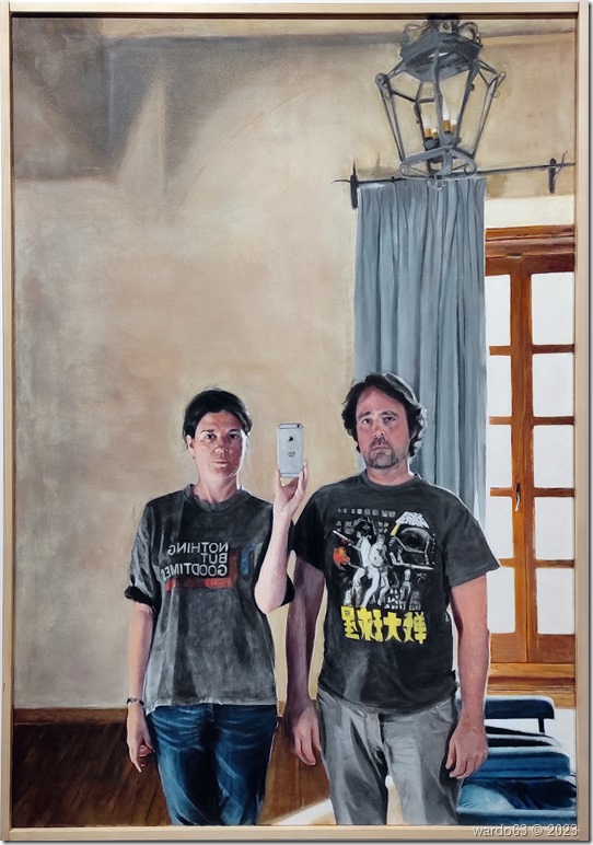 Diego Peribáñez reflejo de un matrimonio óleo lienzo 162 x 114 58 Premio Reina Sofía de Pintura y Escultura 2023