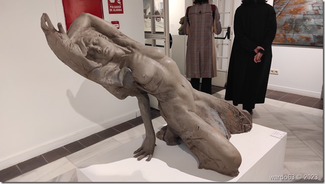 Joel LLopis García Nura modelado en barro 90 x 100 x 120 58 Premio Reina Sofía de Pintura y Escultura 2023