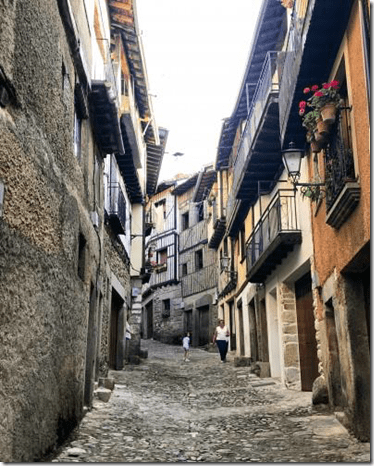 La Alberca calle típica